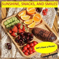 (O I Q B)House Warming Travel Portable Cheese Board for Women, 6 Comparts, 4-Sided Airtight Buckle L