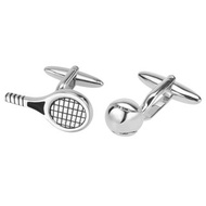 網球拍和網球袖扣