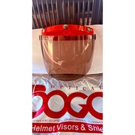 BOGO VISOR CAP COLOR 2 TONE FOR HELMET MS88/APOLLO/SGV
