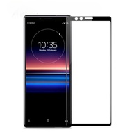 For Sony Xperia 8 5 10 V IV III II Vl XA3 Plus Lite 100D HD Black Edge Tempered Glass Film For Sony 