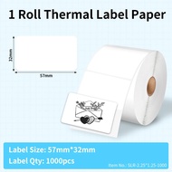 Phomemo 100x150mm Thermal Label Stickers Roll A6 Size Shipping Labels For PM-241BT/D520/246S Waybill