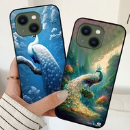 Case for Iphone 13 / ip 13 mini / ip 13 pro / ip13 pro max with peacock print / beautiful case