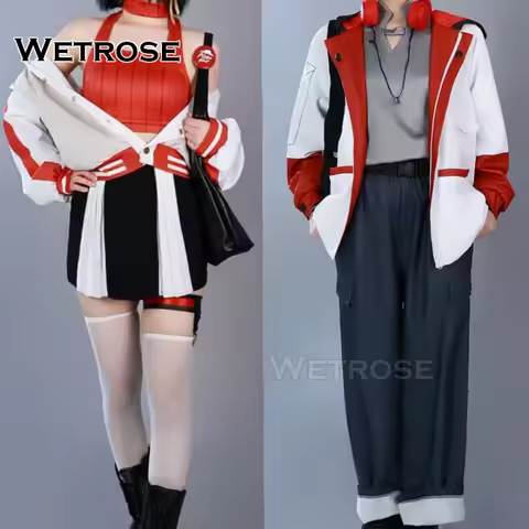 [Wetrose]In Stock Rover Wuthering Waves Pizzahut Collab Male Female Cosplay Costume Halloween Xmas