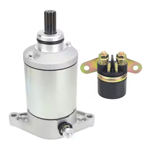 31100-19B20 Starter & Relay Replace Suzuki Quadrunner 250 LT-4WD LT-F250 1987-2002 KingQuad 250 300