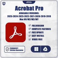 【Lifetime】 PDF Acrobat Pro SupportsWindows/Mac/M1 M2 M3 Intel LifetimeUse 2026~2018 Version