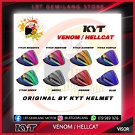 KYT HELMETS VISOR [HELLCAT & VENOM] ORIGINAL BY KYT HELMETS MALAYSIA
