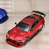 SW 1/64 BMW G82 M4 Red Carbon Alloy Diecast Car Model Toy Birthday Gift