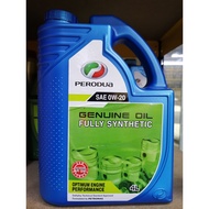 Perodua 0W20 Fully Synthetic Engine Oil (4L) 0W-20 For BEZZA