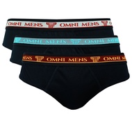 OMNI By SOEN Men's 3in1 ROMAN Cotton Bikini Brief