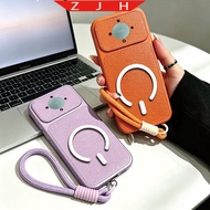 Suitable For Honor X9A X9B X9C X9 phone case new magnetic white C-ring shockproof color large window