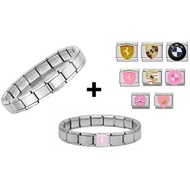 [Swearnkaa] Italian Charm Bracelet F1 Series 1