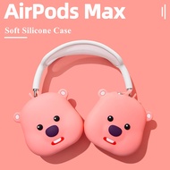 Cute Cartoon Case for AirPods Max Soft Silicone Case