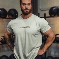 Chris BUM X GBRS GROUP Limited Edition Sports and Leisure Round Neck Short Sleeves T-shirt for Men 1