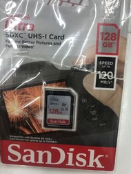SanDisk 128GB Ultra 120mb/s SDXC Card 認憶卡 SD卡 (SDSDUN4-128GB)