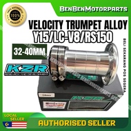 Y15ZR VELOCITY STACK ALLOY TRUMPET THROTTLE BODY ALLOY KZR KOZI ADJUSTABLE LENGTH FOR Y15ZR LCV8 RS1