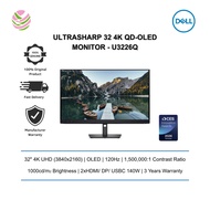 Dell UltraSharp 32 4K QD-OLED Monitor - U3226Q - 210-BVHP
