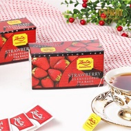 Tea bags, tea bags imported from Sri Lanka, Zesta strawberry袋泡茶茶包 斯里兰卡进口茶叶 滋达Zesta草莓味25包锡兰红茶奶茶0906