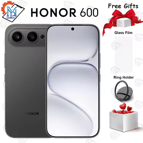 2026 Original HONOR 600 Mobile Phone 6.57 Inches 120Hz Display Snapdragon 7 Gen 4 Camera 200MP Big B