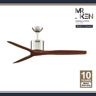 พัดลมเพดาน MR KEN รุ่น KEN Solid Wood DR DC Motor พัดลมเพดาน ใบพัดไม้แท้ พร้อมรีโมทคอนโทรล