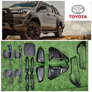 Toyota Hilux Revo Rogue 20-21 6in1 head lamp tail lamp cover handle cover handle bowl fuel tank cove