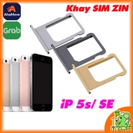 Sim tray for iPhone 5s/ SE 2016 ZIN Steel