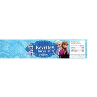 Mineral Water Bottle Wrapper - Frozen