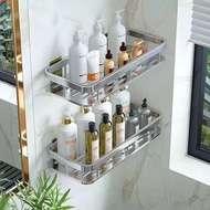 Bathroom Hanging Shelf Shampoo Storage Wall Mount Shower Shelves  Kitchen Storage Basket Cosmetic Rack Home Organizer