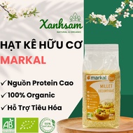 PEELED ORGANIC MILLET SEEDS - 500gr - MARKAL - EU ORGANIC - XANHSAM NATURAL & ORGANIC.