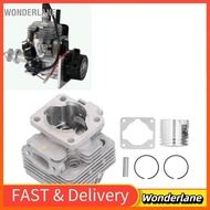 wonderlane GLOGLOW 34mm Cylinder Piston Ring Pin Clips Gasket Set for TL26/CG260 1E34F Trimmer Brush