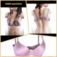 ELENA PUSH UP BRA THICK FOAM PLAIN E 24410/28119 SIZE 32B-38B