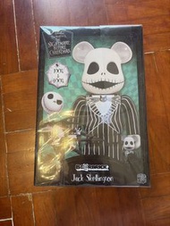 怪誕城之夜 Jack BE@RBRICK Jack Skellington 100% & 400% 玩具