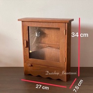 Key Cabinet Teak (6 Keys)