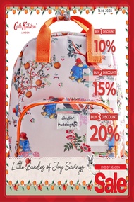Ba lô cho bé/Kids Backpack - Paddington Oranges - Ecru - AA4742