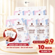 [BOX OF 10 BACKS - 10,000 SHEETS] Kinh Bac Lotus Wall Hanging Paper 4 Layers Soft and Smooth, Retrac