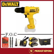 Dewalt DCD700C2 10.8V Cordless Drill Driver [FREE HSS-13pcs Drill Bit set, 2pcs Power bit, 1pc Hex B