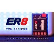 Radiomaster ER8 2.4GHz ELRS PWM Receiver 8 Channels For Aircraft Drones Robots And More To Use.