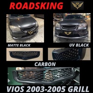 TOYOTA VIOS NCP42 2003-2005 MADE THAILAND FRONT BUMPER GRILL [ ABS MATERIAL ]