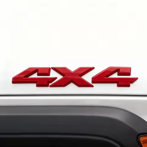 3D 4X4 4 x 4 Emblem For US American SUV Off Road car Hood Fender trunk Rear Nameplate Decal Badge St