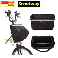 Front Carrier Basket Bag for Brompton/Pikes/3sixty and all bike with front block