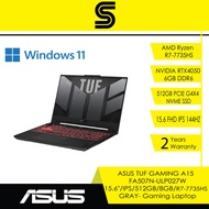 ASUS TUF GAMING A15 FA507N-ULP027W - Gaming Laptop (15.6 FHD/R7-7735HS/8GB/512GB SSD/ RTX4050/W11/2Y