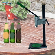 [Hellery] Stainless Steel Manual Bottle Capper Easy Press Ergonomic Handle Homebrew Capping Tool for