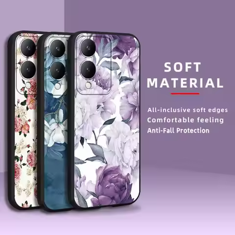 Anti-knock Waterproof Phone Case For VIVO G2 5G/Y28 5G/Y36i/Y36 5G Shockproof Cover Anti-dust Silico
