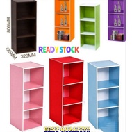 almari shelf Rak buku Cabinet kayu Kabinet Ruang Tamu Budak Kanak Bookshelf Wooden Shelf Organizer Book Rack