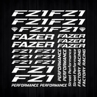 For Yamaha FAZER FZ1 600 1000 Reflective Motorcycle Stickers Motor Bike Body Helmet  Fender Windshie