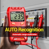 [LIX1] ANENG M113 Digital Mini Multimeter Tester Intelligent AC/DC Voltage Meter 1999 Counts LCD Res