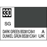 MRHOBBY - MRCOLOR C330 DARK GREEN BS381C/641