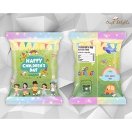 Children's Day Chip Bag | Goodie Bag | Personalised Gift | Customised Gift | DIY Gift | School gift