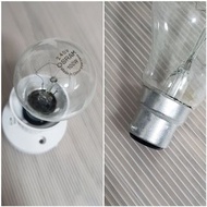 OSRAM 240V 100w 燈泡連座 ($40 四個)