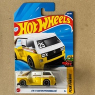 Hot Wheels VW T3 Custom - Yellow ( 200/250 - 2025 Mix Q - PEAK PURSUIT 3/10 )