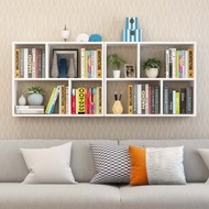 💘&amp;Wall Bookshelf and Storage Shelf Shelf Living Room Decoration Shelf Wall Bookcase Wall Cupboard Children's Storage Rac